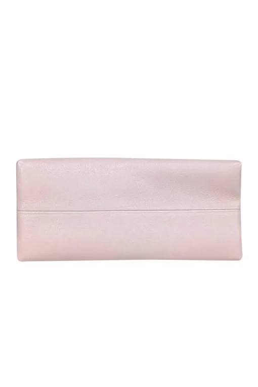 Valentino by Mario Valentino - Blush Pink Leather Chain Strap Shoulder Bag