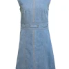 Veronica Beard - Medium Wash Blue Denim Makeba Dress Sz 4