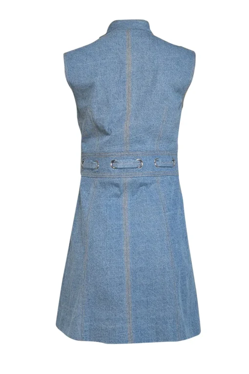 Veronica Beard - Medium Wash Blue Denim Makeba Dress Sz 4