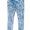 Victoria Beckham - Blue Acid Wash Skinny Jeans Sz 26