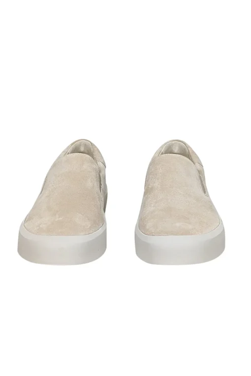 Vince - Beige Suede Slip On Sneakers Sz 9