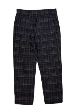 Vince - Black, Brown, & Beige Plaid Pants Sz L