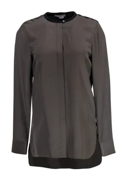 Vince - Grey Long Sleeve Blouse Sz 4