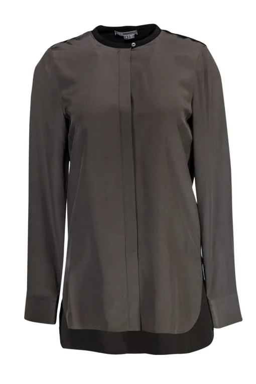 Vince - Grey Long Sleeve Blouse Sz 4