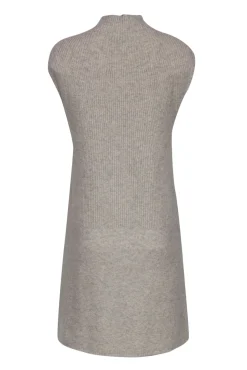 Vince - Tan Sleeveless Knit Dress w/ Pockets Sz M