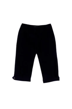 Weekend Max Mara - Black Cropped Wool Blend Pants Sz 4