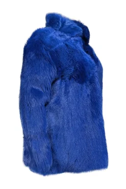 Whistles - Blue "Electric Toscana Sheepskin" Jacket Sz S/M