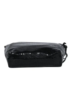 Whiting & Davis - Black Sequin Crossbody