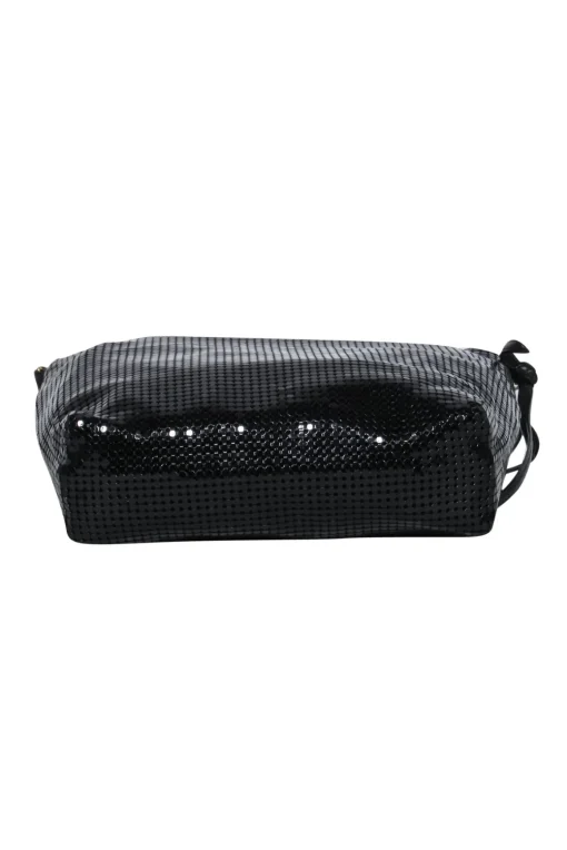 Whiting & Davis - Black Sequin Crossbody