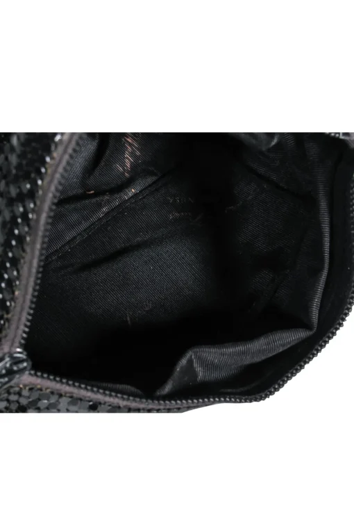 Whiting & Davis - Black Sequin Crossbody