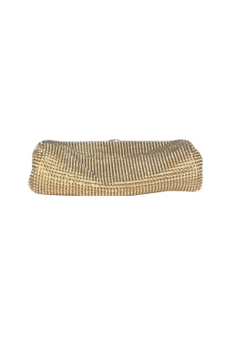 Whiting & Davis - Gold Chain Metal Mini Bag