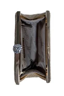 Whiting & Davis - Gold Chain Metal Mini Bag