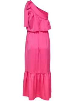 Y.A.S - Bubblegum Pink One-Shoulder 