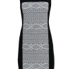 Yoana Baraschi - Black & White Knit Sleeveless Dress Sz 6