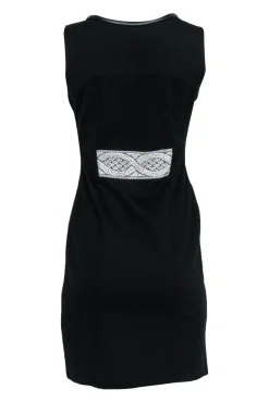 Yoana Baraschi - Black & White Knit Sleeveless Dress Sz 6