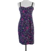 Yumi Kim - Purple & Blue Floral Silk Dress Sz M