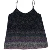 Yumi Kim - Spotted Spaghetti Strap Silk Tank Sz S