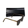 Yves Saint Laurent - Brown Translucent Sunglasses