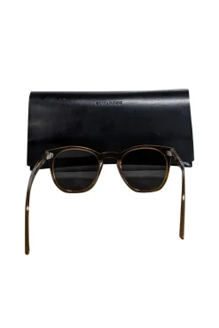 Yves Saint Laurent - Brown Translucent Sunglasses