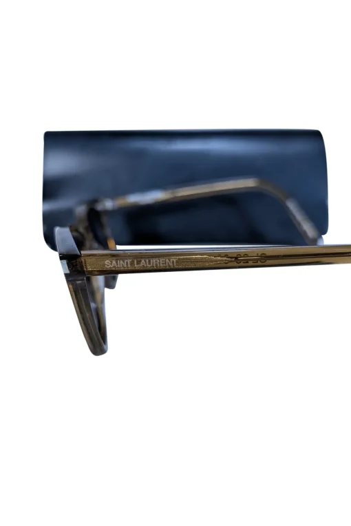 Yves Saint Laurent - Brown Translucent Sunglasses