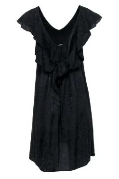 Zadig & Voltaire - Black Cheetah Mini Dress Sz M