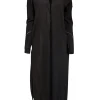 Zadig & Voltaire - Black Knit Slit Sides Open Front Cardigan Sz XS/S