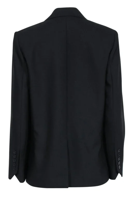 Zadig & Voltaire - Black Rhinestone Collar Blazer Sz M